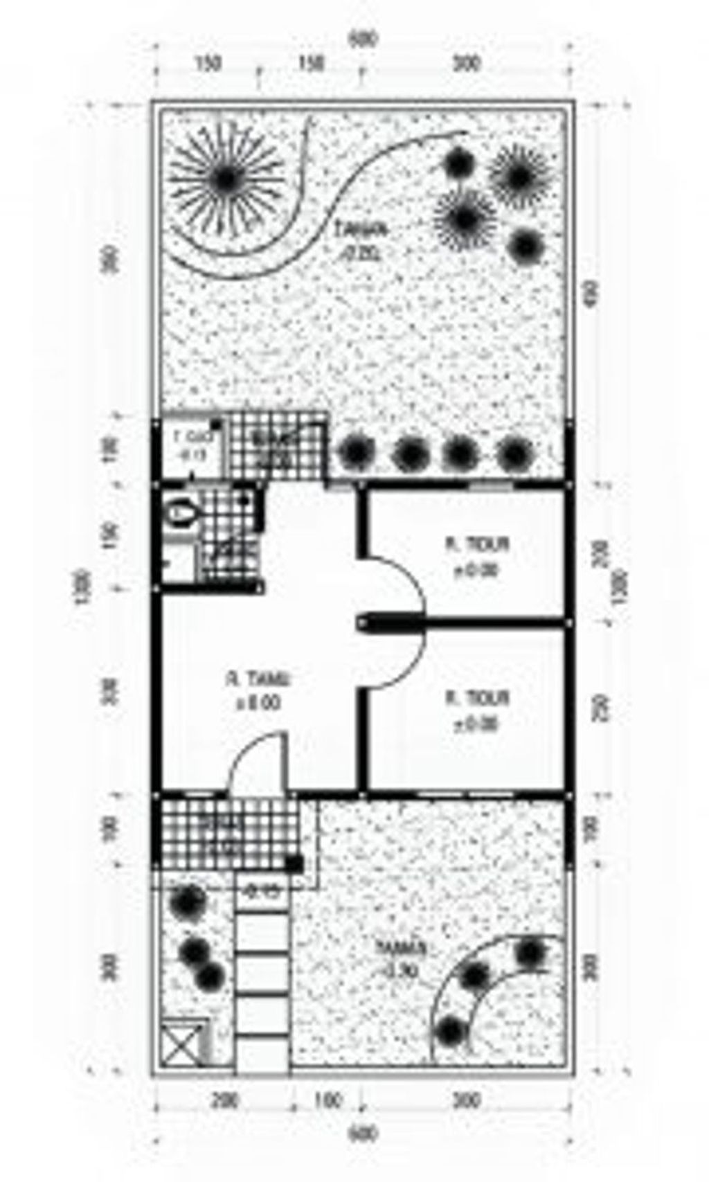 foto denah rumah tipe 30 perumahan PERUMAHAN GRIYA MENJANGAN RAYA