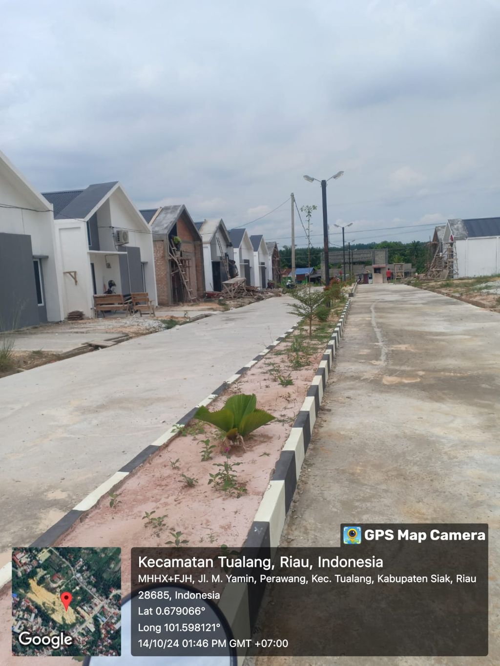 foto posisi tengah perumahan GARUDA RESIDENCE 3