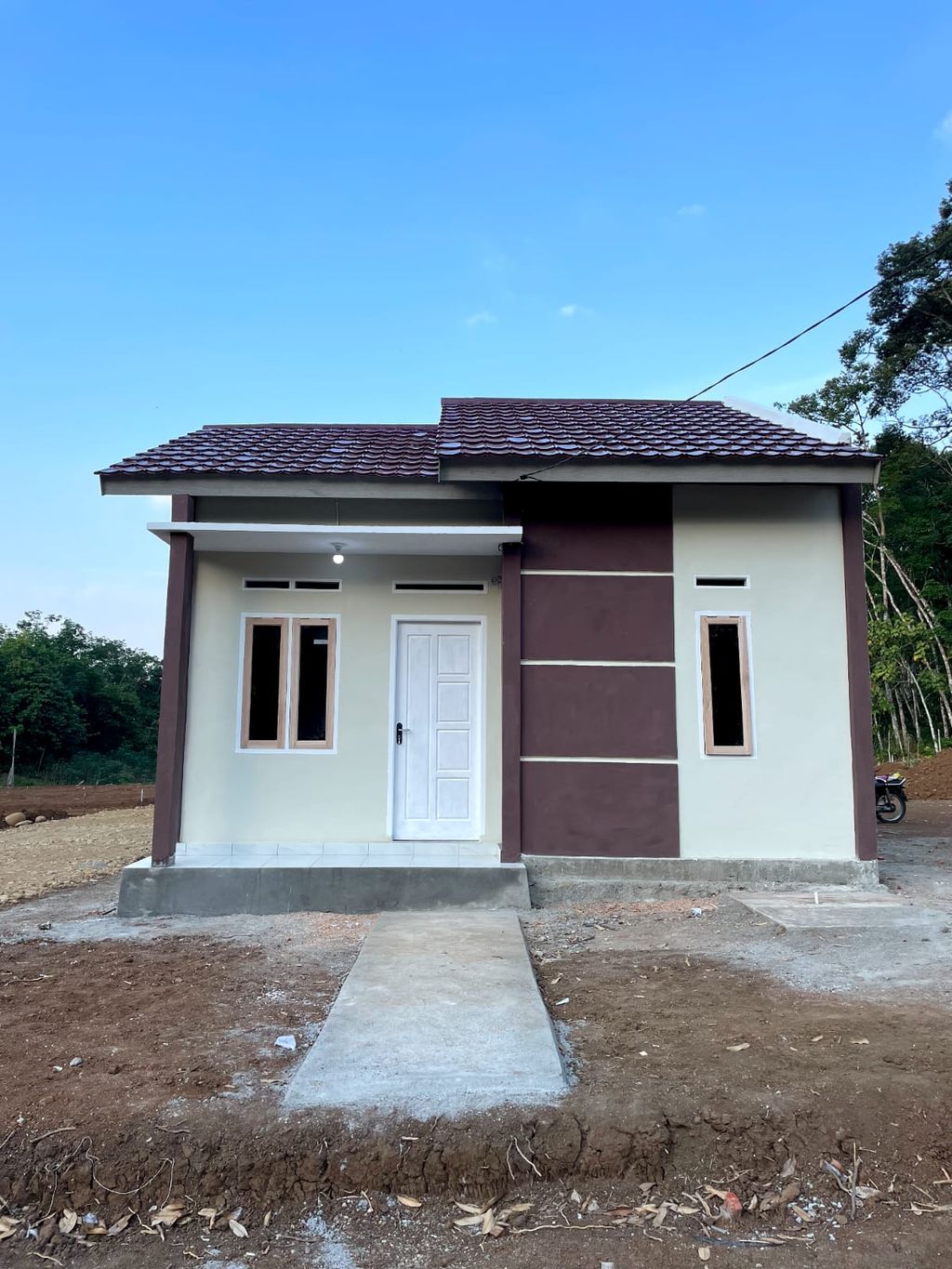 foto tampak rumah tipe 36 perumahan SHAKILA RESIDENCE TAHAP 2