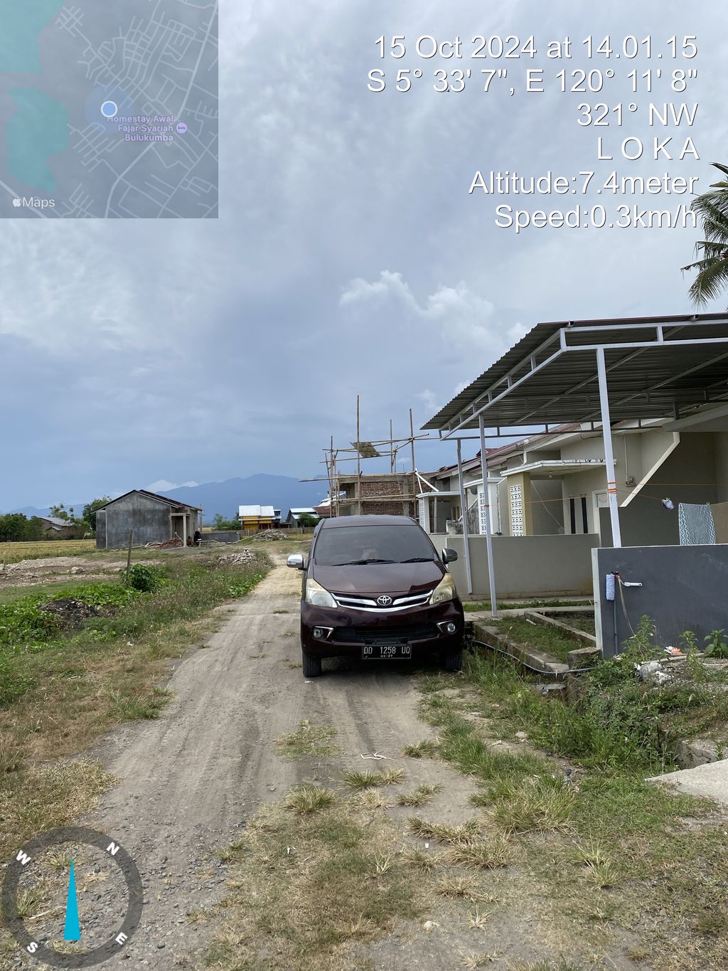 foto gerbang perumahan ASNUR RESIDENCE