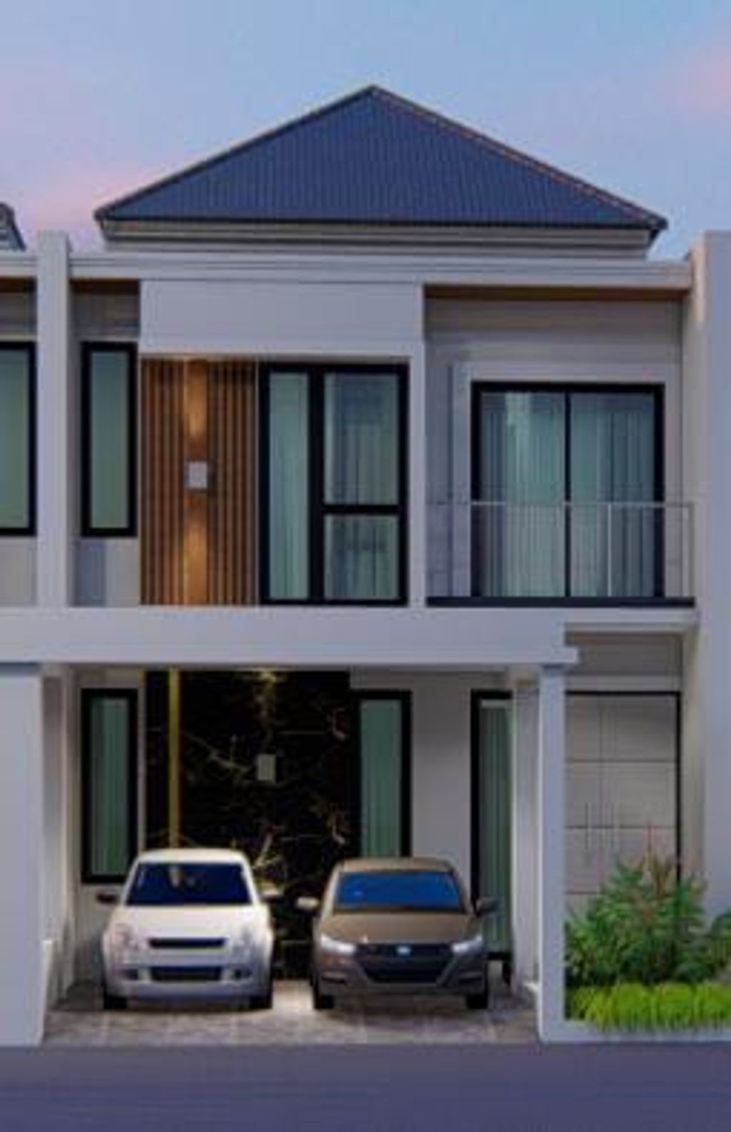 foto tampak rumah tipe 138/111 perumahan GOLDEN CENDRAWASIH RESIDENCE