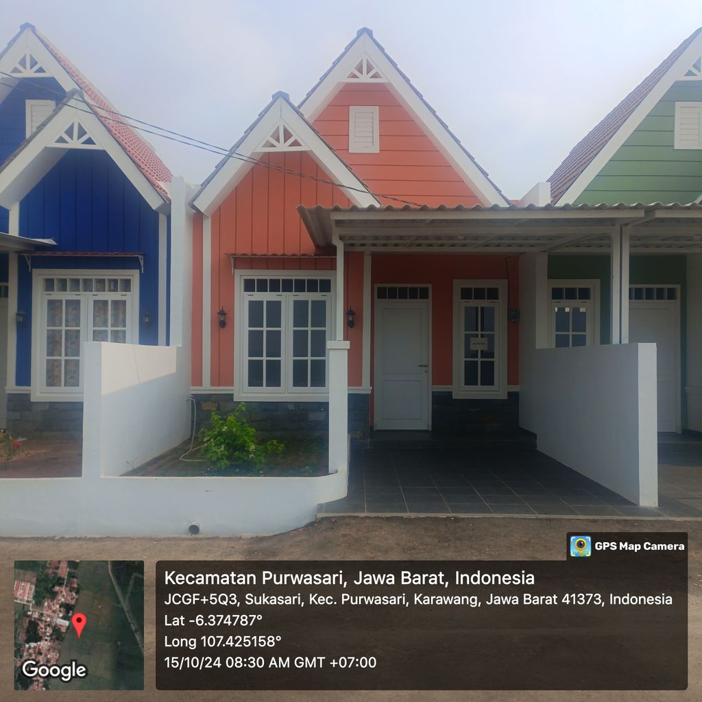 foto tampak rumah tipe 39/76 perumahan Perumahan Amerta Tegalsari