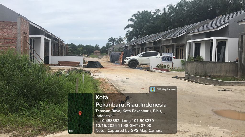 foto gerbang perumahan Pebatuan Cipta Residence II