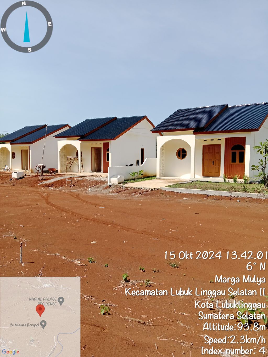 foto gerbang perumahan Ezar Residence
