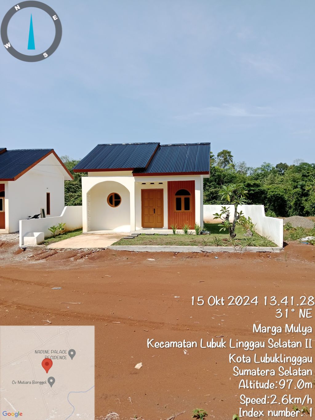 foto contoh rumah perumahan Ezar Residence