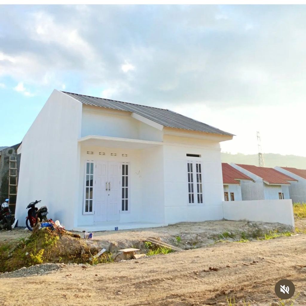 foto tampak rumah tipe Unit Selesai Pembangunan perumahan TAMAN RAUDHAH RESIDENCE