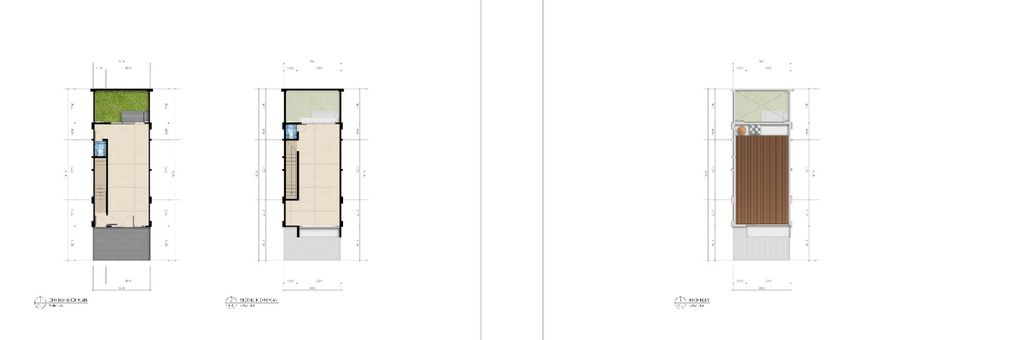 foto denah rumah tipe SHOPHOUSE 75/135 perumahan MORIZONO