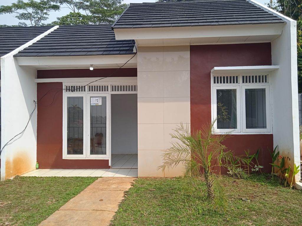 foto tampak rumah tipe 22/60 perumahan Grand Tamansari 3 Residence