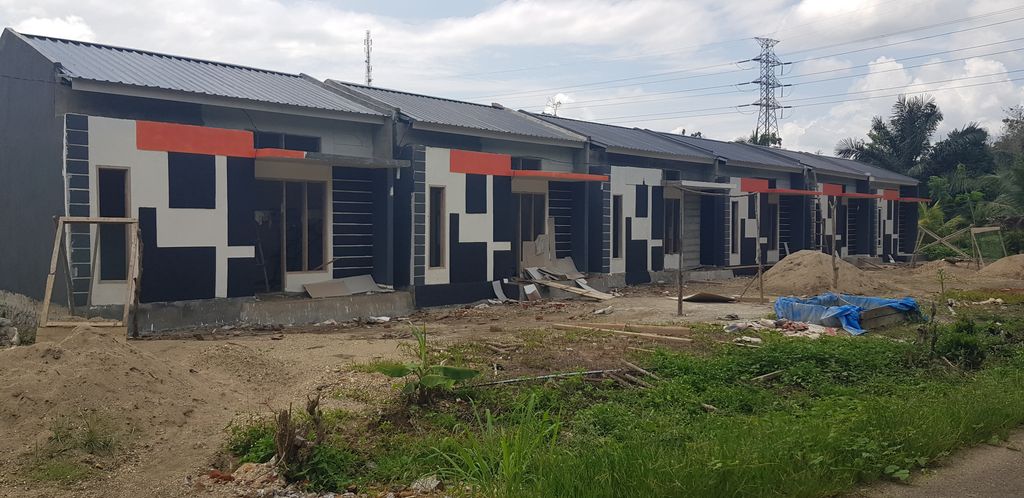 foto posisi tengah perumahan TIRAWUTA LAND