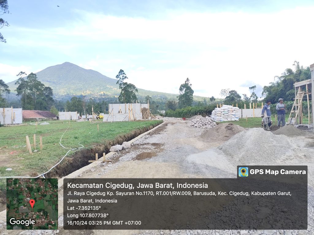 foto posisi tengah perumahan GREEN BARUSUDA INDAH