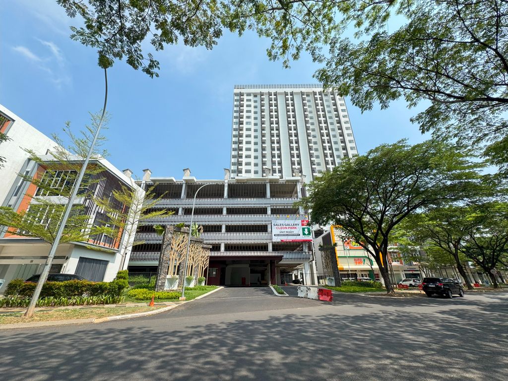 foto posisi tengah perumahan Jakarta Garden City Cleon Apartment