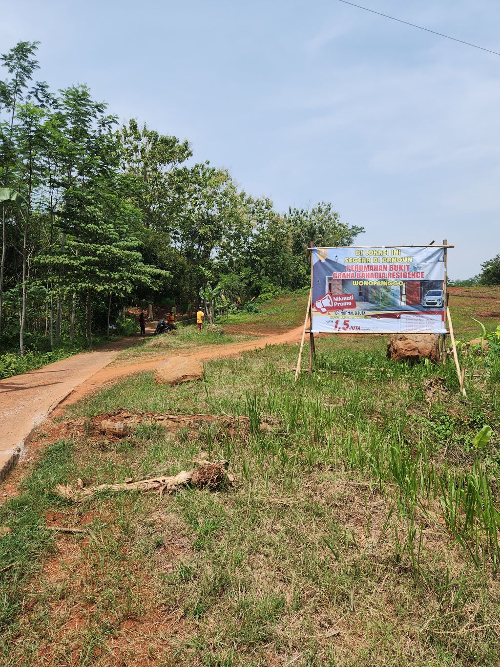 foto gerbang perumahan Bukit graha bahagia