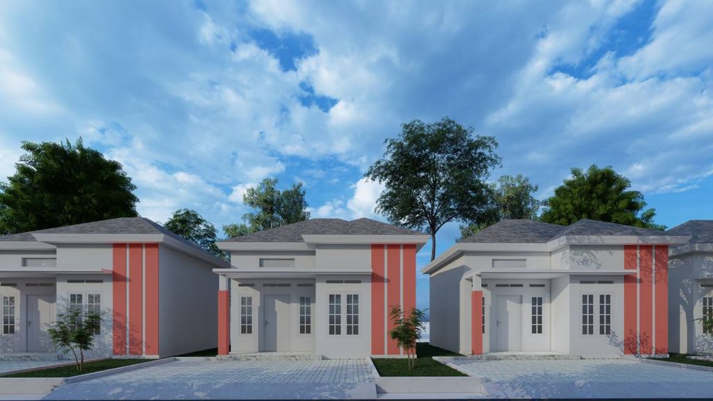 foto tampak rumah tipe 36 Subsidi perumahan Villa Neo Garden
