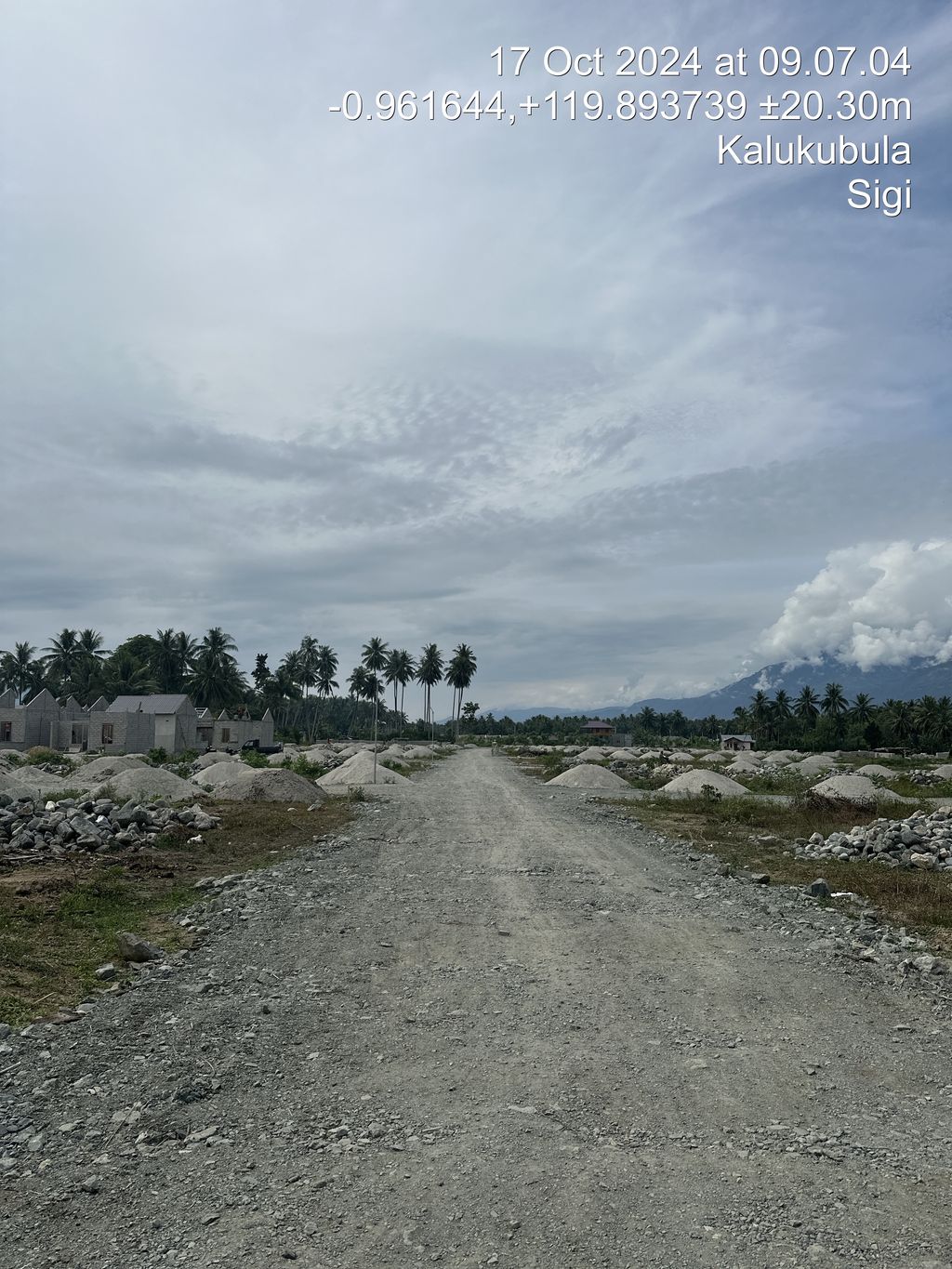 foto posisi tengah perumahan THE GREEN ASTER