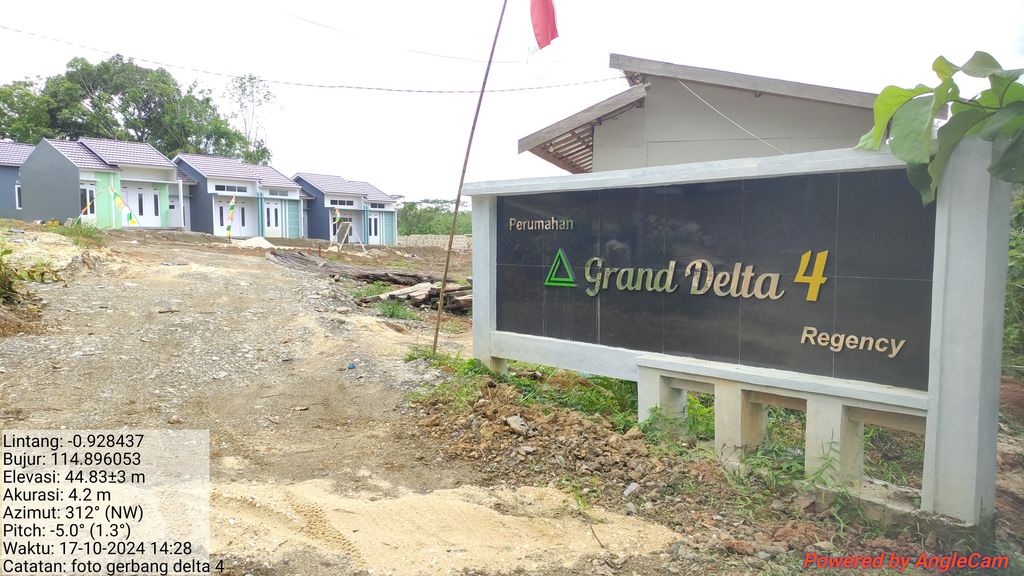 foto gerbang perumahan GRAND DELTA REGENCY 4