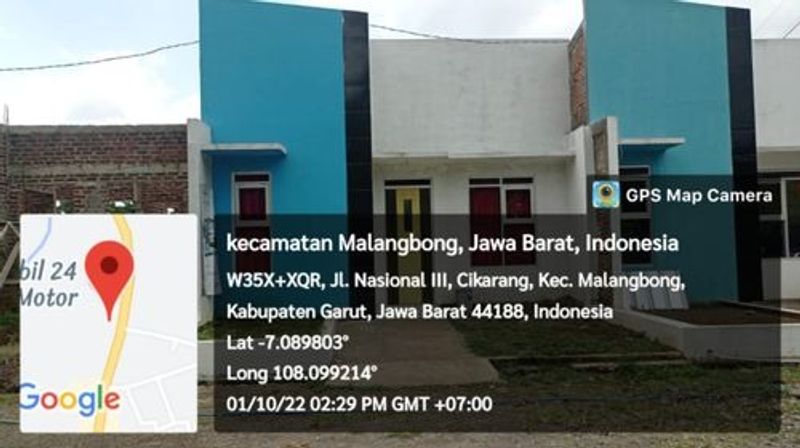 foto gerbang perumahan NAJIMA RESIDENCE CINAGARA