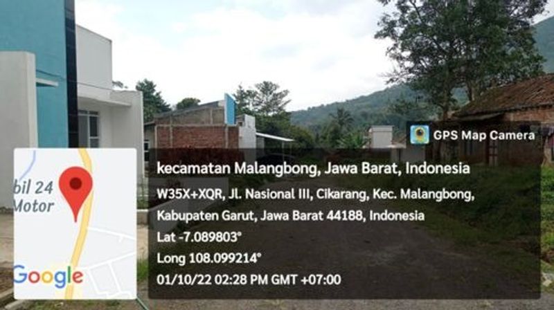 foto posisi tengah perumahan NAJIMA RESIDENCE CINAGARA