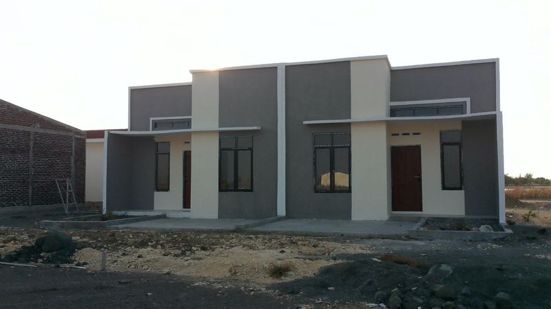 foto posisi tengah perumahan MANARAN VILLAGE