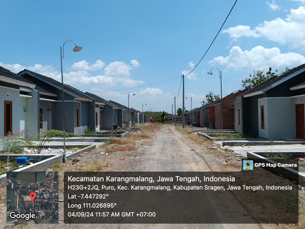 foto posisi tengah perumahan Puri Kamulyan 1