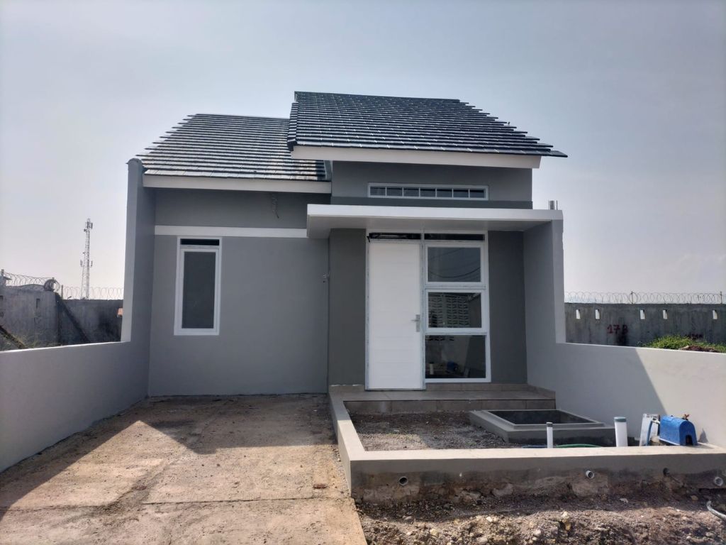foto tampak rumah tipe GOLD perumahan PERUMAHAN PRIVATE VILLAGE CLUSTER CANGGU