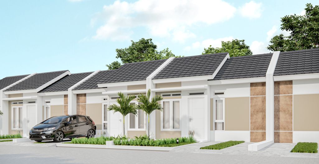 foto tampak rumah tipe 30 perumahan ASKARA RESIDENCE 2