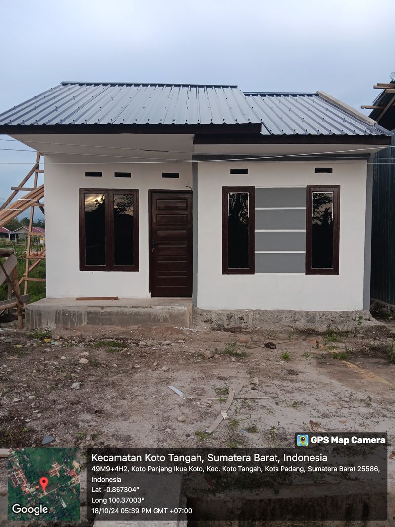 foto contoh rumah perumahan Asik Jaya Residence III