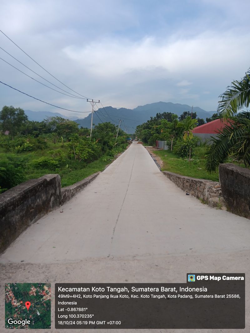 foto gerbang perumahan Asik Jaya Residence III