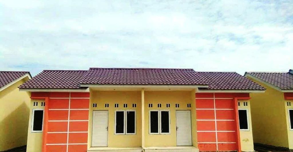 foto tampak rumah tipe Griya Bintang Mutiara 2 perumahan GRIYA BINTANG MUTIARA II