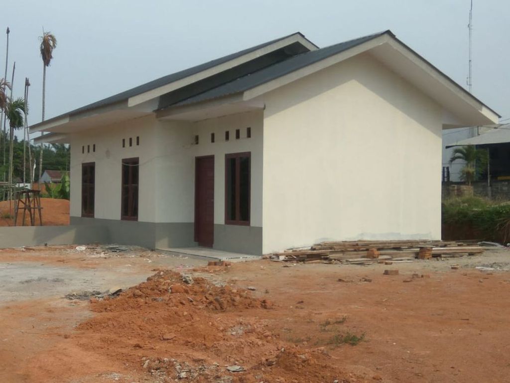 foto tampak rumah tipe rumah 36 perumahan Griya Seruni