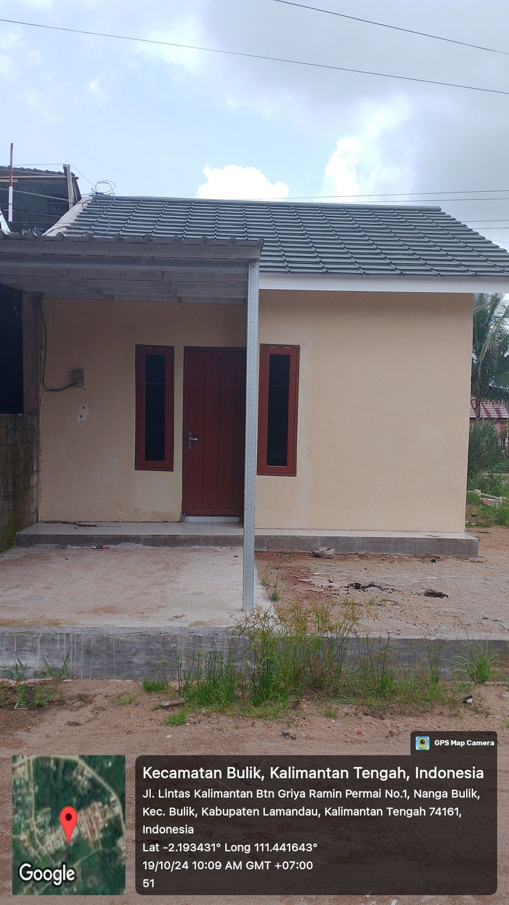 foto tampak rumah tipe Subsidi perumahan GRIYA RAMIN PERMAI