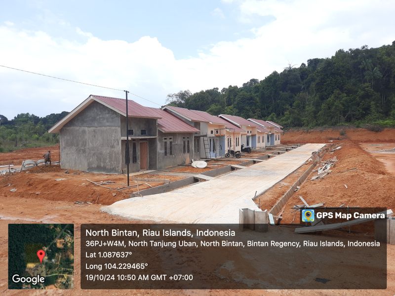 foto posisi tengah perumahan GRIYA TIRTA MORO ASRI