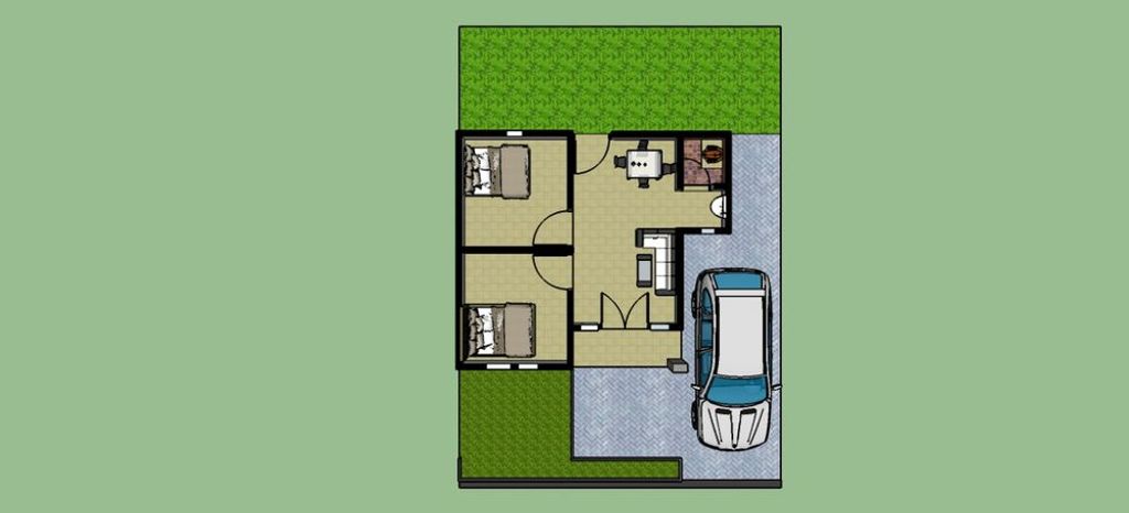 foto denah rumah tipe 3 6 perumahan AFIKA RESIDENCE TAHAP 4