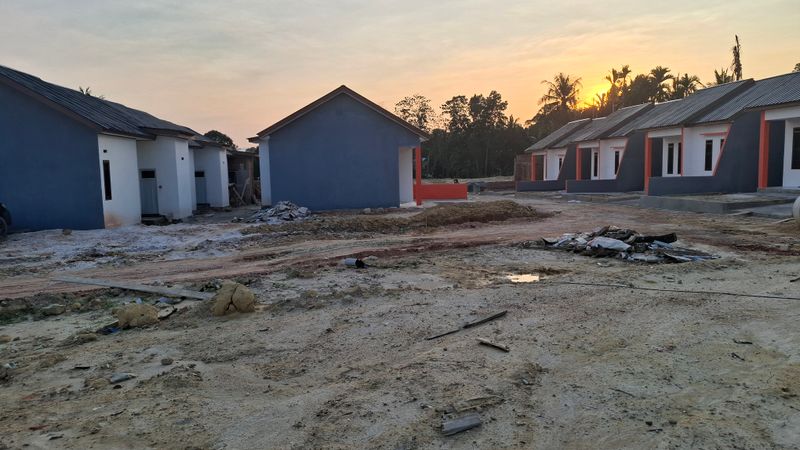 foto posisi tengah perumahan MELATI RESIDENCE