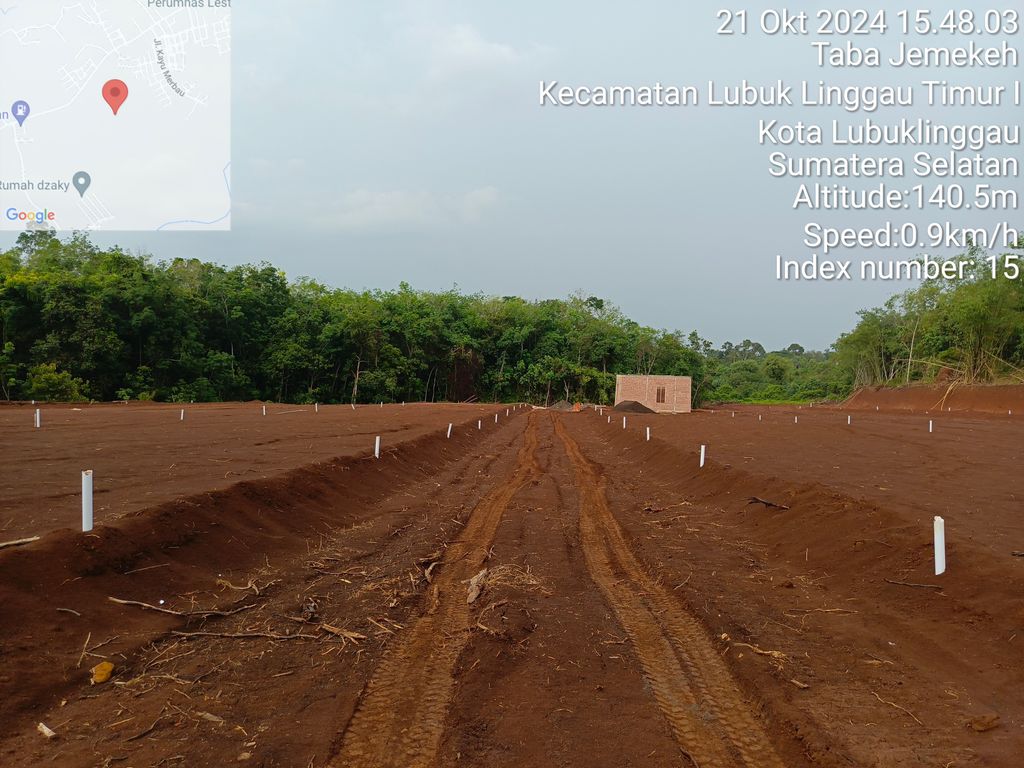 foto posisi tengah perumahan Cendrawasih Residence