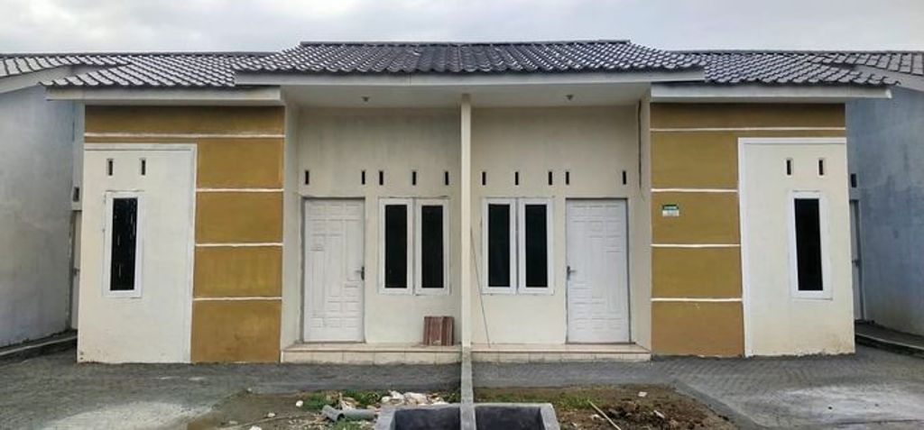 foto tampak rumah tipe 36 perumahan PARASIAN RESIDENCE 2