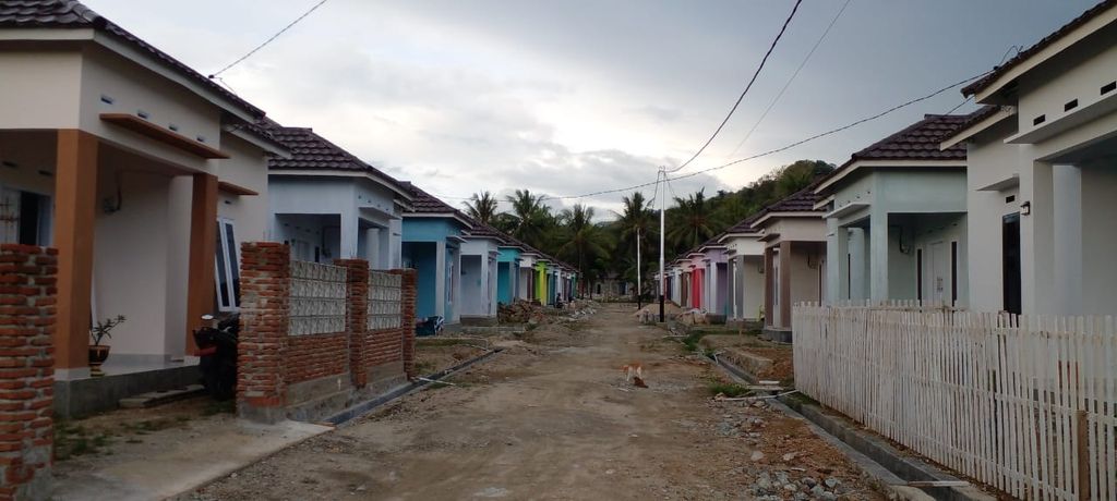 foto posisi tengah perumahan RIFKA LESTARI 4