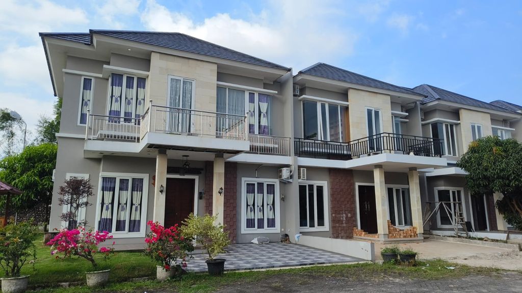 foto tampak rumah tipe New Yushan perumahan VILLA ZEQITA RESIDENCE TAHAP III