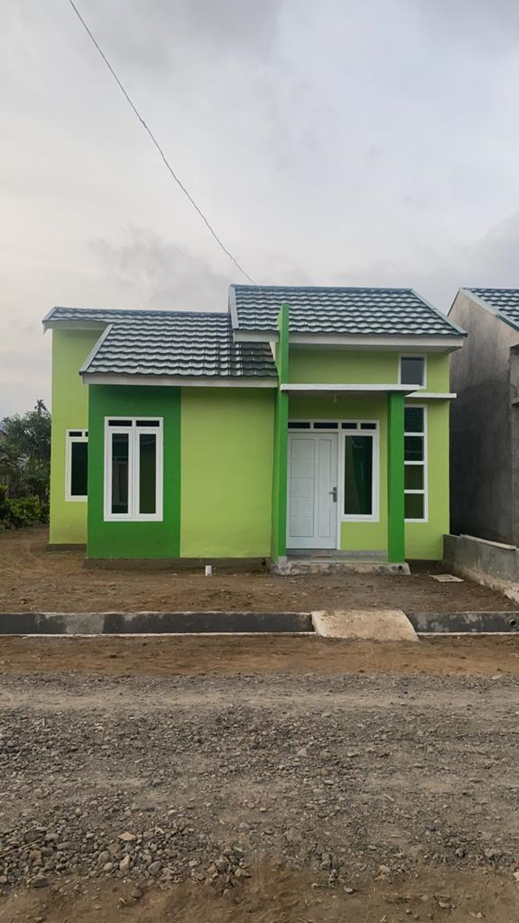 foto tampak rumah tipe 36. perumahan MUSI GREEN HILL
