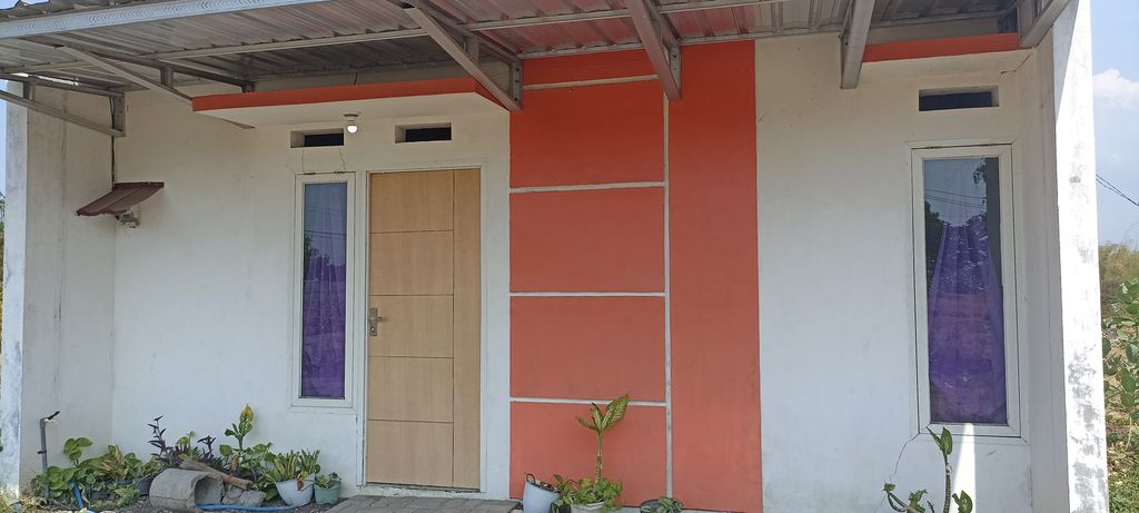 foto tampak rumah tipe 36/60 perumahan GRAND KEJAYAN