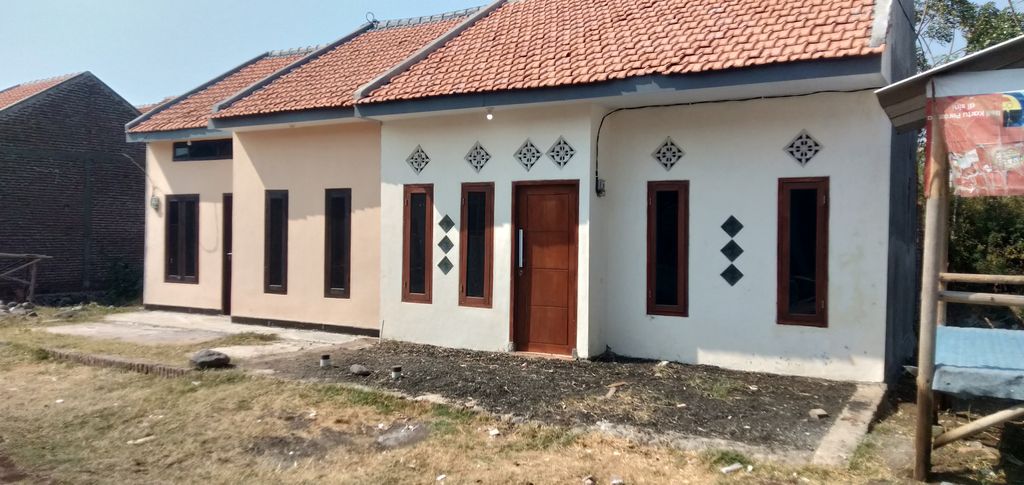 foto tampak rumah tipe subsidi 36 perumahan CITARUM INDAH 3