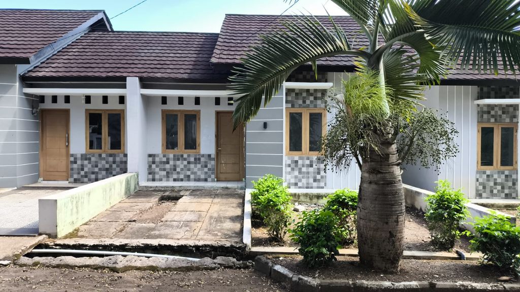 foto tampak rumah tipe A-4 perumahan Grand Pande Hill