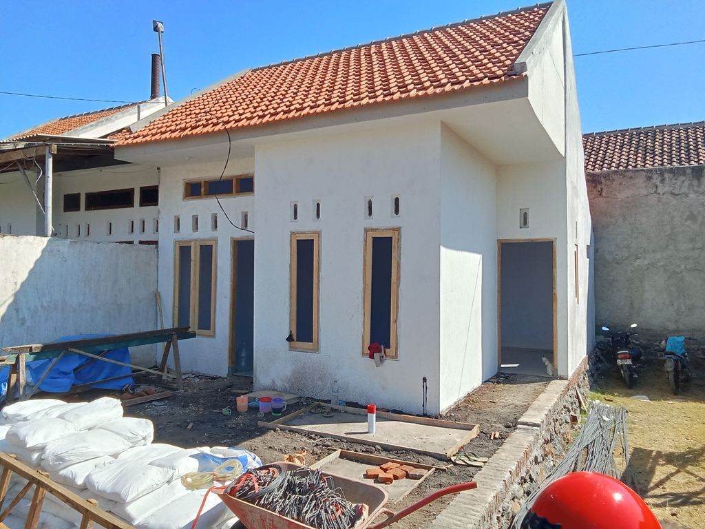 foto tampak rumah tipe 36 perumahan CITARUM INDAH 3