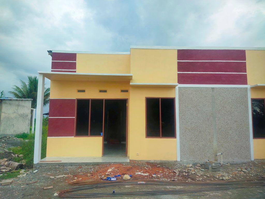 foto tampak rumah tipe 36 perumahan ASRI PERMAI 2