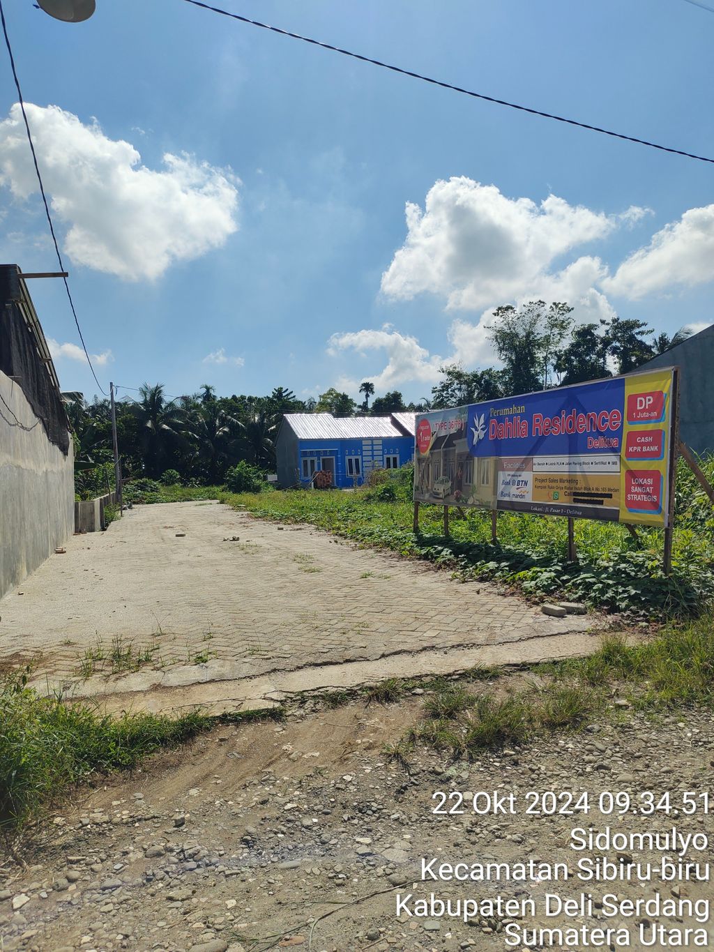 foto gerbang perumahan DAHLIA RESIDENCE