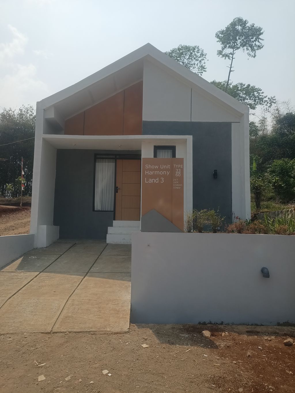 foto contoh rumah perumahan Harmony land 3
