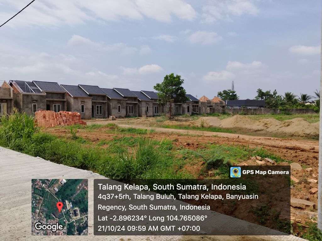 foto posisi tengah perumahan Griya Kharisma Regency