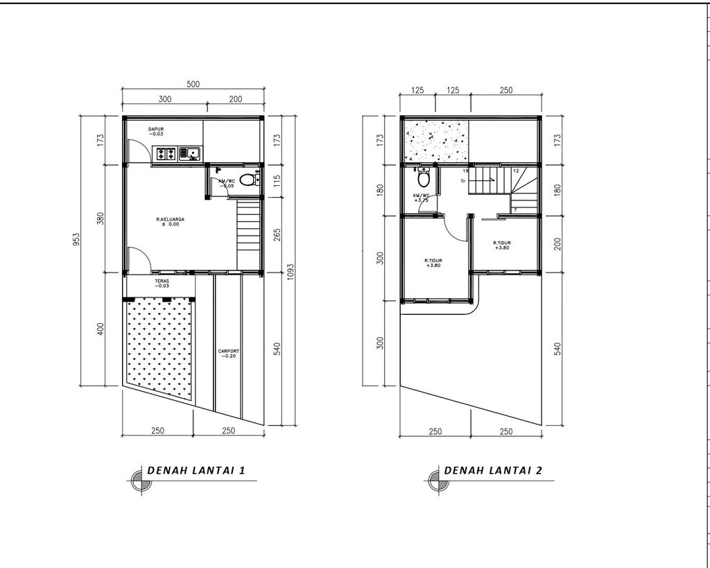 foto denah rumah tipe 41 Compact High Ceiling(426) perumahan G-Land Ciwastra Park