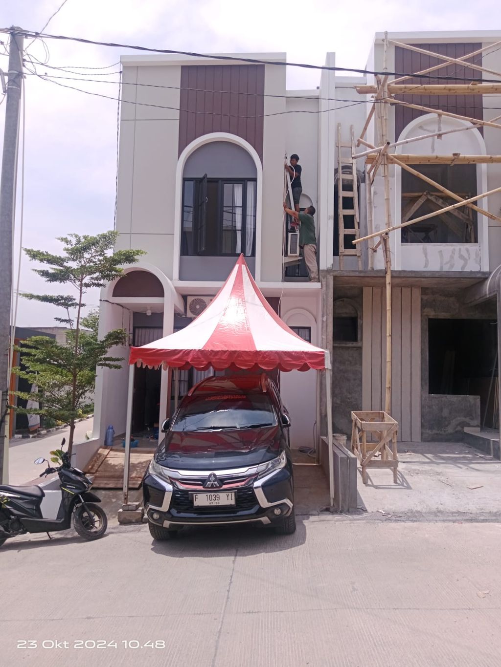 foto tampak rumah tipe 50 Compact 3 Kamar HC (555) perumahan Seroja Home Residence 4