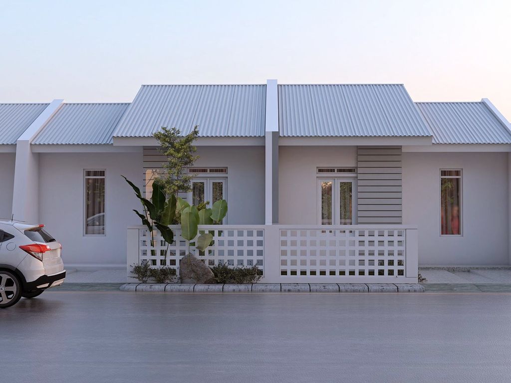 foto tampak rumah tipe 36/72 perumahan PERUMAHAN SEDHUTA RESIDENCE