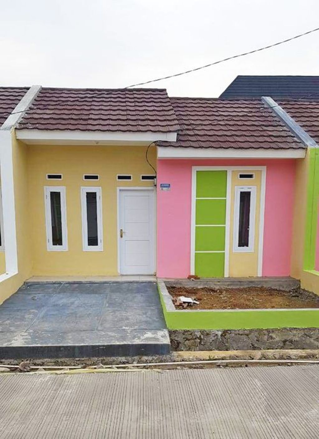 foto tampak rumah tipe 33/66 (166) perumahan GRIYA TUNJUNG TEJA RESIDENCE